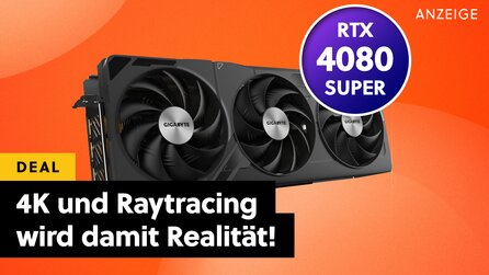 Teaserbild für Nvidia-Deals bei Mindfactory: Gerade gibts sogar die neue 4K-Grafikkarte RTX 4080 Super deutlich günstiger!