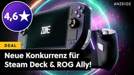 Teaserbild für Ein nagelneuer Gaming-Handheld ist in einem Punkt sogar dem ASUS ROG Ally X und dem Steam Deck OLED überlegen