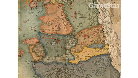 The Witcher 2: Assassins of Kings - Exklusiv: Neue Karte der Spielwelt