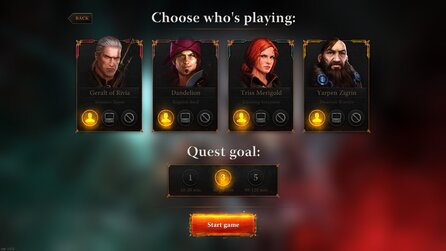 The Witcher Adventure Game - Screenshots aus der Test-Version