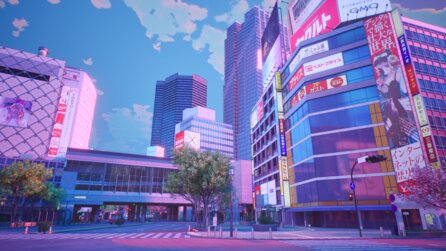Tokio im knallbunten Anime-Stil - Screenshots aus der UE5-Demo