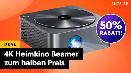 Teaserbild für 4K Heimkino Beamer zum halben Preis im Angebot: Holt euch großes Kino nach Hause