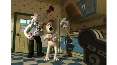 Wallace + Gromits Grand Adventures - Sam + Max-Enwickler am Steuer