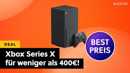Xbox Series X preislich im freien Fall: Die aktuell stärkste Konsole ist momentan für weniger als 400€ im Amazon-Angebot!