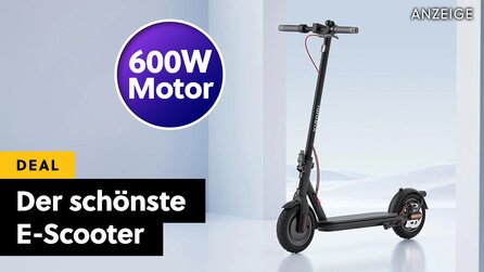 Reichweite, Power und wahrscheinlich das schönste Design am Markt: Xiaomis E-Scooter 4 im Angebot zum Bestpreis