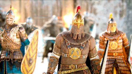 For Honor: Mit Schwert, Axt und Kettenhemd zieht ein Vikinger im Dienste Byzanz in die Schlacht