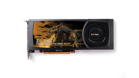 Zotac Geforce GTX 580 AMP! - 50 Euro mehr für 5 Prozent mehr Takt