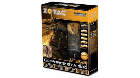 Zotac Geforce GTX 580 AMP! - Übertaktet und mit Spiele-Bundle