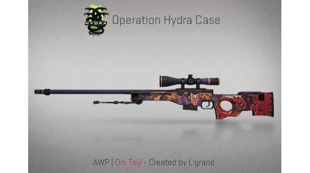 Alle Skins des Operation Hydra Case