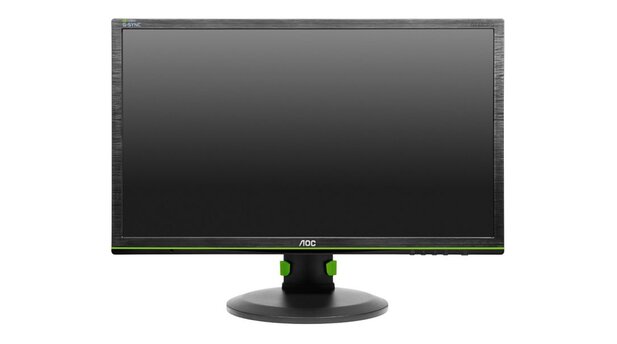 AOC hat mit dem g2460Pg einen der günstigsten G-Sync-TFTs im Portfolio, wobei der Preis durch die eher durchschnittliche Full HD-Auflösung und den nicht grade riesigen 24 Zoll-Bildschirm begünstigt wird.