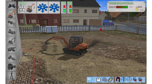 Bagger-Simulator 2011PC-Screenshots aus der Test-Version.