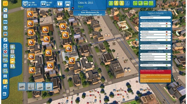 Cities XL 2011Screenshots aus der Test-Version für PC.