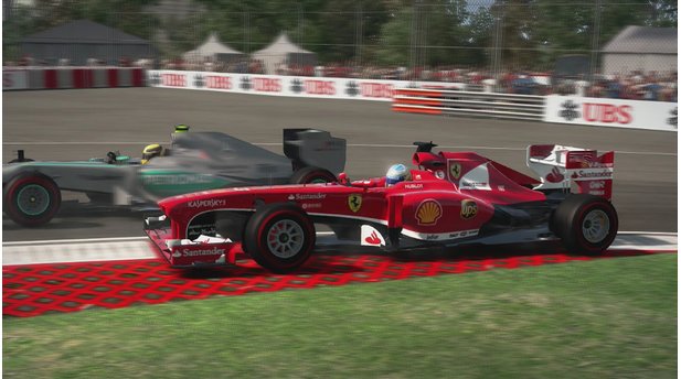 F1 2013 - Screenshots der Konsolen-VersionAuch wenn die F1-Engine schon in die Tage gekommen ist, sieht das Spiel noch recht gut aus.