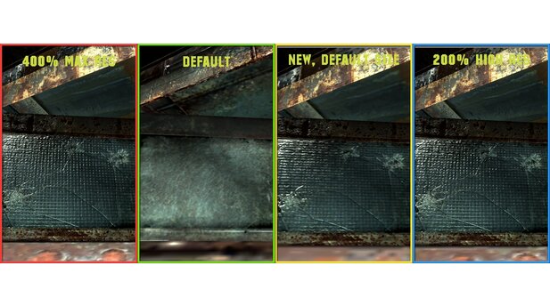 Fallout 3 - Vergleichsbilder für die Grafikmodifikationen und High-Definition-Packs