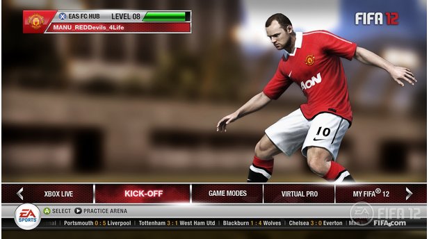 FIFA 12 - Bilder zum EA Sports Football Club