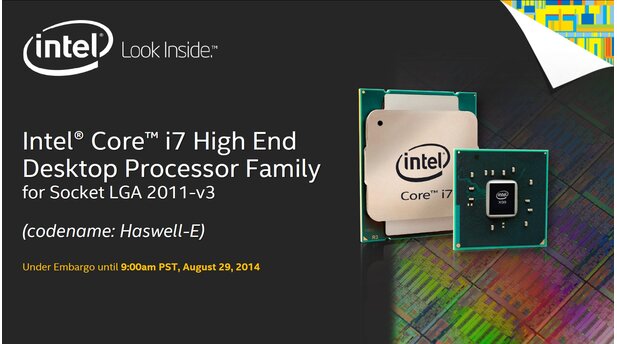Intel neuste Generation der hauseigenen »Extreme«-Prozessoren sind die Haswell-E-Modelle Core i7 5960X, 5930K und 5820K.