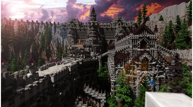 Minecraft - Nachbau von Anor Londo aus Dark Souls