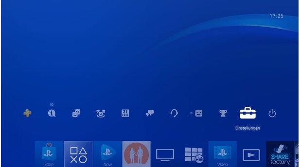 Die Kündigung von PlayStation Now erfolgt auf der PlayStation 4 über die Einstellungen.
