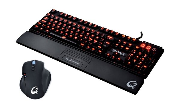 Qpad-Tastatur MK-85MX und Maus 5KPro