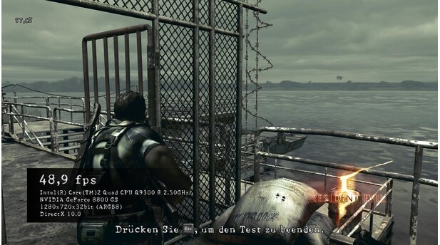 Resident Evil 5 - DX10 Benchmark PC