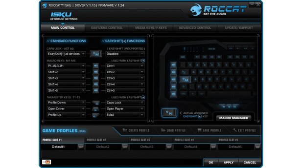 Roccat Isku - Treiber