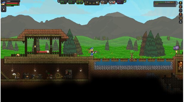 StarboundUnsere kleine Farm: In Starbound bauen wir eine kleine Kolonie auf und bauen unsere eigene Nahrung an.