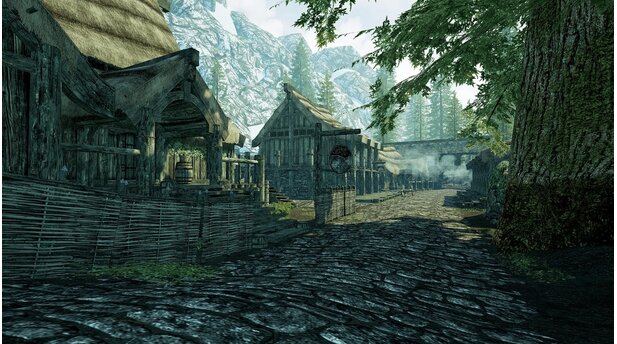 The Elder Scrolls 5: SkyrimScreenshots vom Nachbau Riverwoods mit der Unreal Engine 4