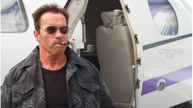 The Expendables 3Ist abermals dabei, hat aber nur kurze Szenen - Arnold Schwarzenegger.