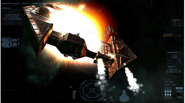 Wing Commander SagaDie Grafik-Engine stammt aus Freespace 2 wurde aber erweitert.