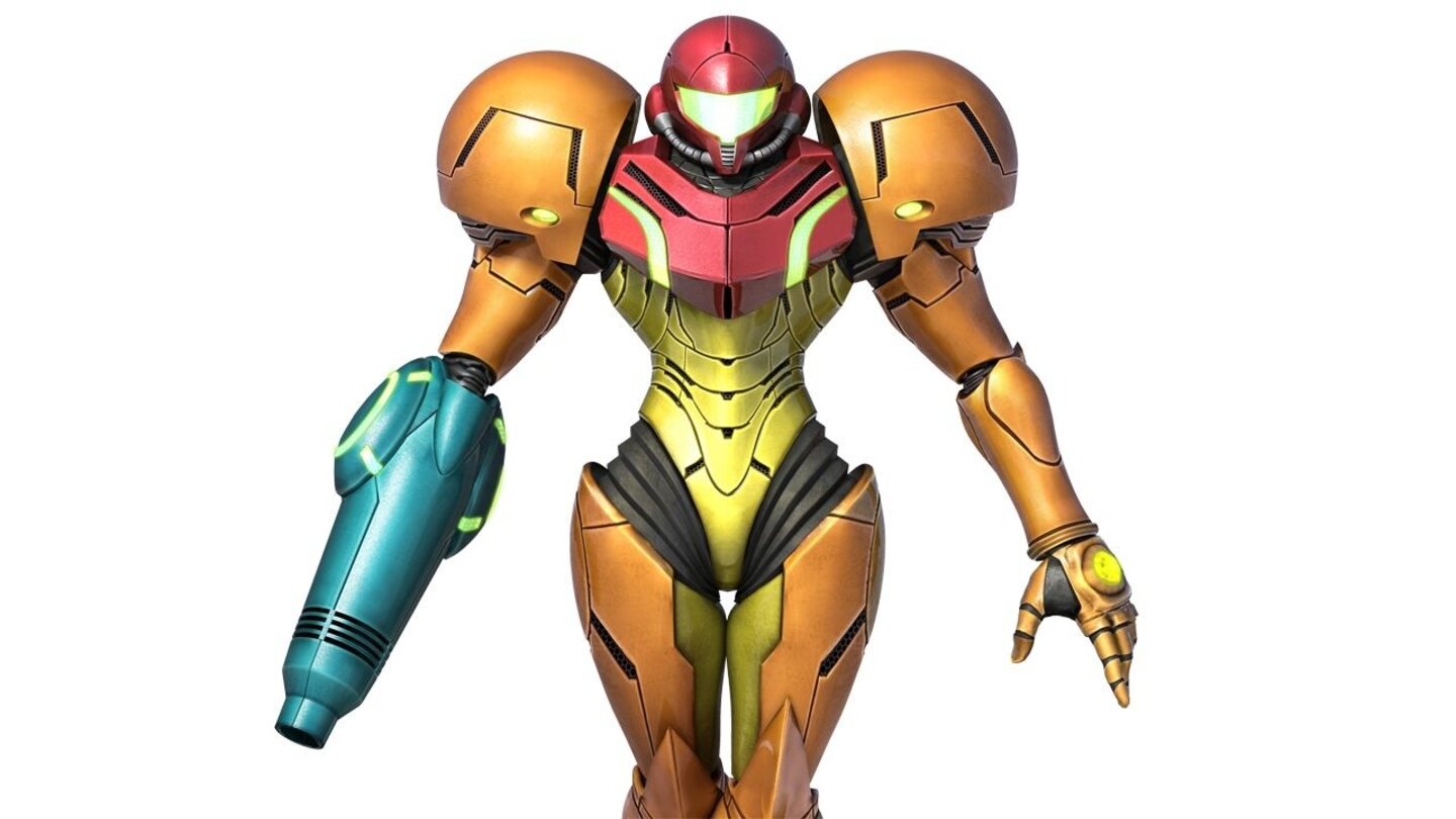 SamusSamus Aran hat im Action-Adventure Metroid nicht nur das Genre der Metroidvanias mitbegründet, sondern obendrein eine ganze Generation verblüfft: Wie sich am Ende des ersten Teils herausstellt, handelt es sich bei dem knallharten Kopfgeldjäger um eine Frau! Damit ist Samus eine der ersten weiblichen Hauptcharaktere in einem Videospiel. Und auch in Smash Bros. gibt sie sich seit dem ersten Teil regelmäßig die Ehre. Im Gegensatz zu den meisten Kämpfern in schwerer Rüstung ist sie sehr agil, und ihrem durchschlagenden Waffenarsenal möchte man lieber nicht in den Weg stehen. Während sie in Smash Bros. Brawl noch in der Lage war, ihren Kampfanzug auszuziehen und sich so in Zero Suit Samus zu verwandeln und noch wendiger zu werden, ist ihr das in Super Smash Bros. nicht mehr möglich: Zero Suit Samus ist jetzt ein eigenständig spielbarer Charakter.