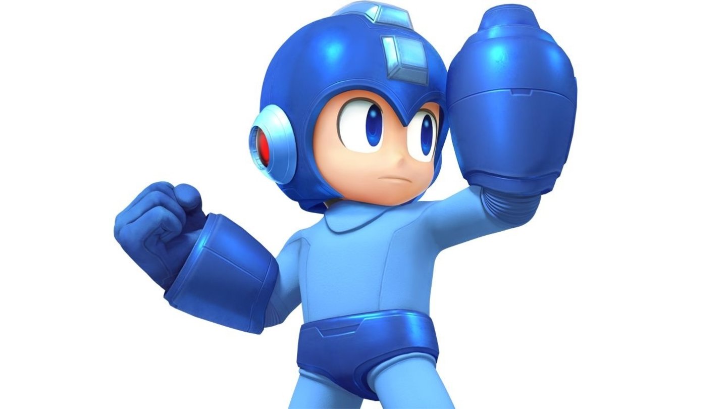 Mega-ManDer kleine blaue Kerl aus der gleichnamigen Capcom-Serie ist vor allem für sein reichhaltiges Waffenarsenal bekannt. Obwohl es die Mega-Man-Titel seit den Urzeiten der Videospiele für Nintendo-Konsolen gibt, ist dieses Mal sein erster Auftritt in Super Smash Bros. Mit seinen Knarren bringt er Gegner nicht nur an den Rand der Verzweiflung, sondern auch an den des Spielfeldes, und gibt ihnen dann den Rest.