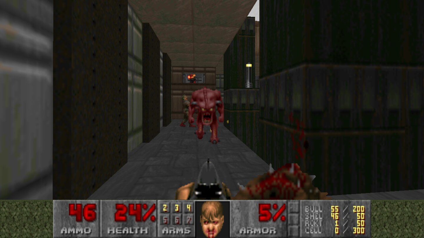 2002: A Doom OdysseyManche Stellen fordern sogar unser spielerisches Können.