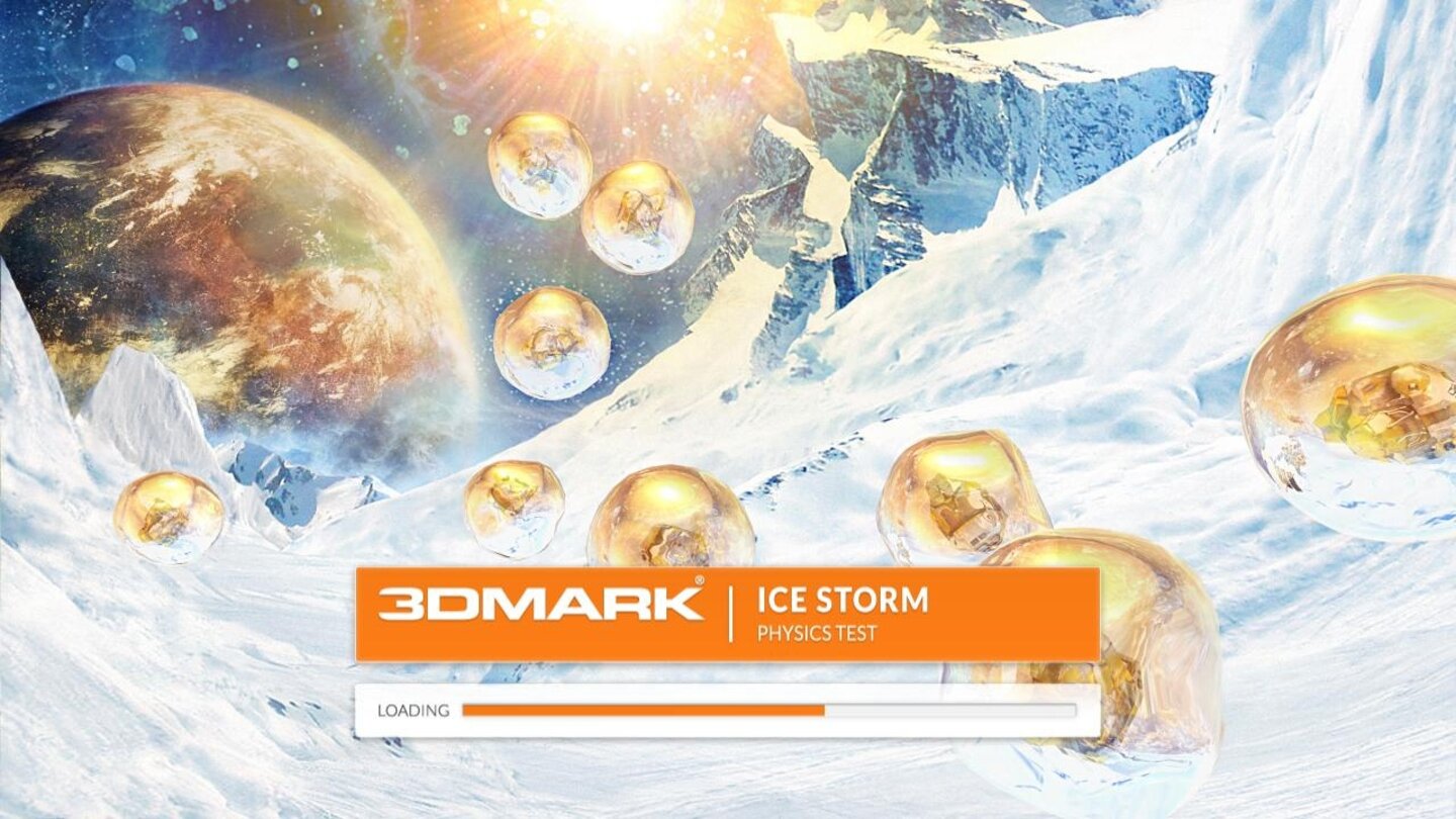 3D Mark - Ice Storm Physik