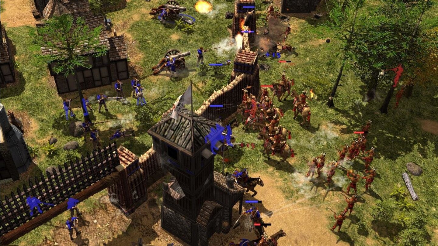 96. Age of Empires 3 (2005)So ganz konnte es dem Echtzeitstrategie-Spiel nicht gelingen, die gewaltigen Fußstapfen seines Vorgängers auszufüllen. Durch seine grandiose Optik und die toll inszenierte Kampagne hat sich der Titel von 2005 dennoch seinen Platz in dieser Liste verdient.