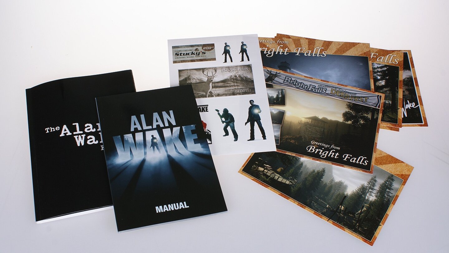 Alan Wake - Blick in die Collectors Edition