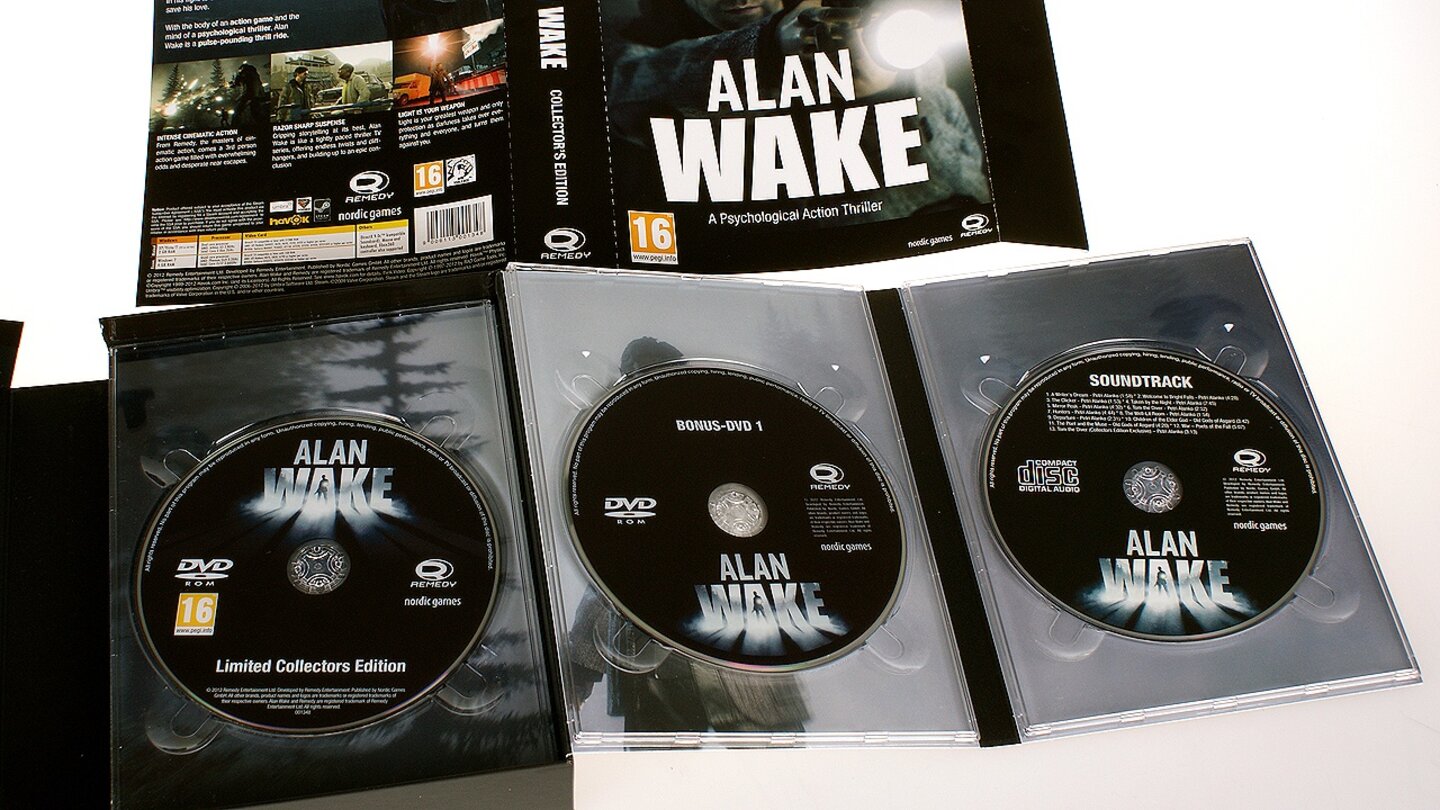 Alan Wake - Blick in die Collectors Edition