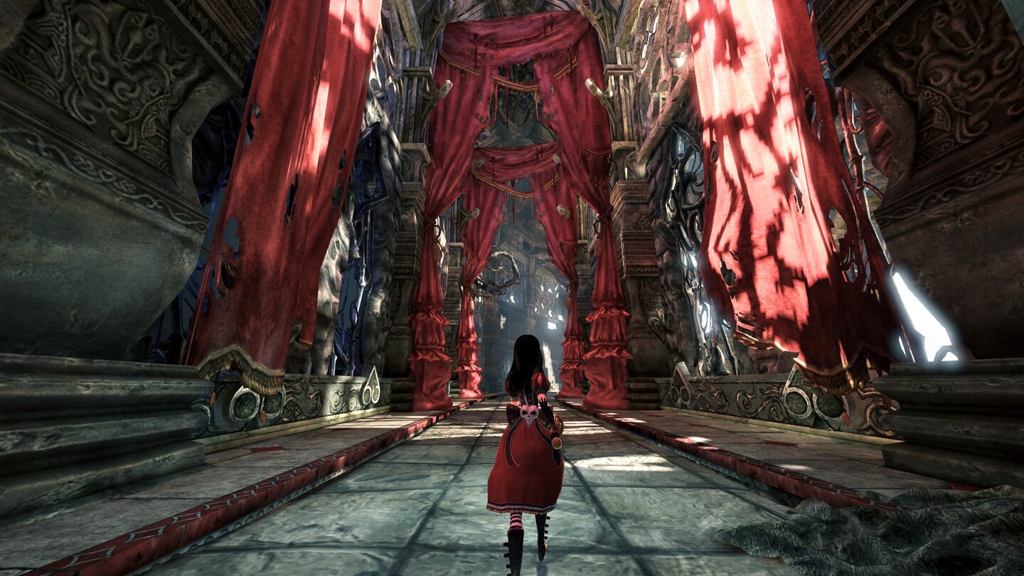 Alice: Madness ReturnsDas Level- und Figuren-Design ist sehr phantasievoll.