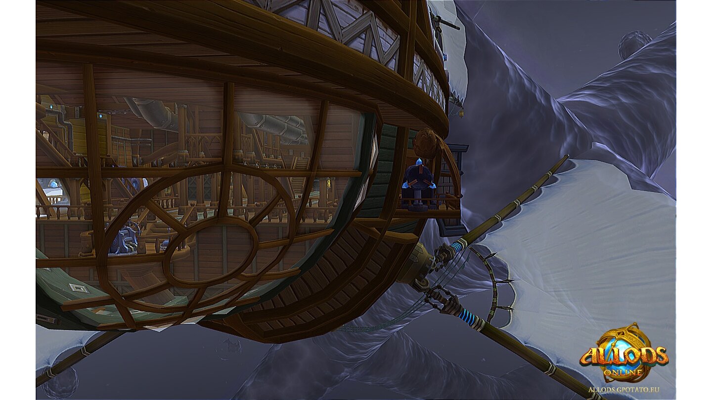 Allods OnlineScreenshots vom Schiffs-Training in Allods Online.