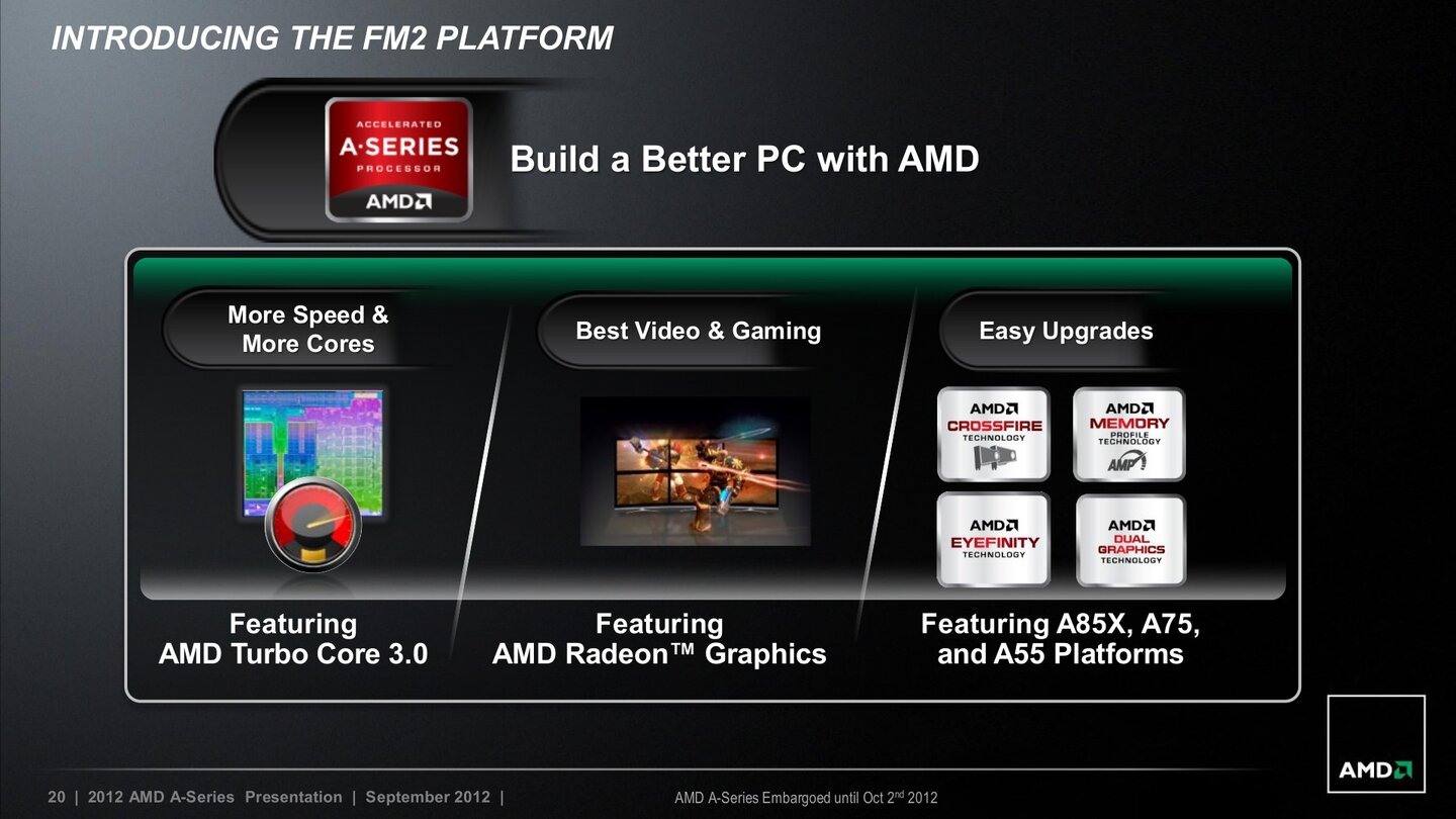 AMD A-Series Trinity-Präsentation