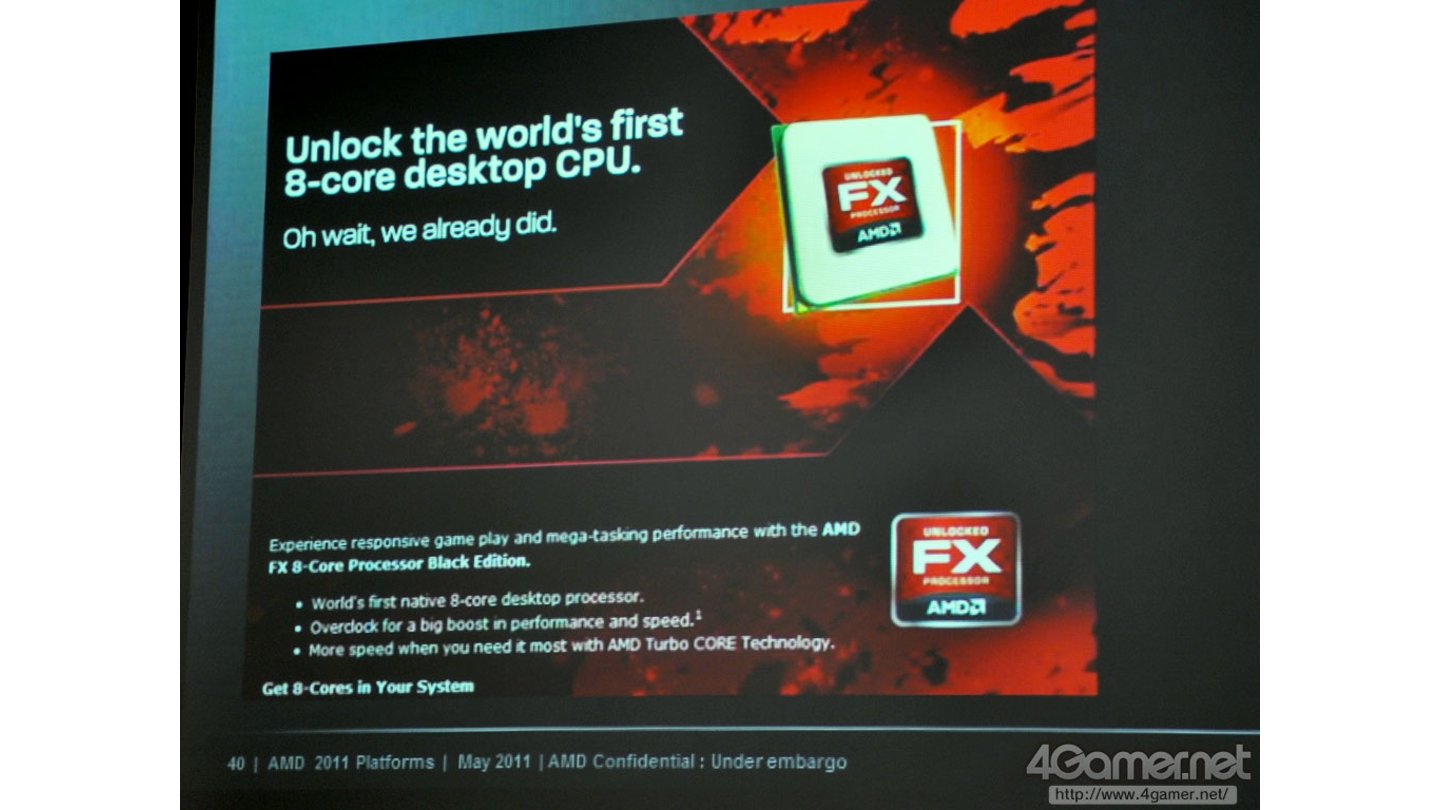 AMD Bulldozer-Vorfühung auf der E3