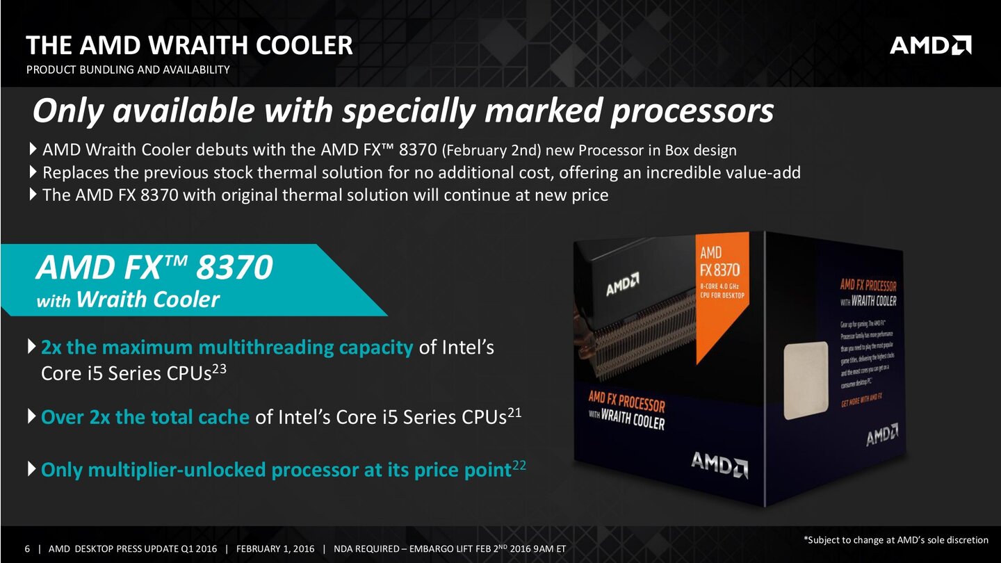 AMD Feb2 Desktop Processor Update - PRESS DECK 06