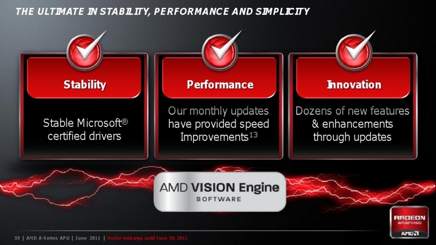 AMD Fusion Hersteller-Präsentation