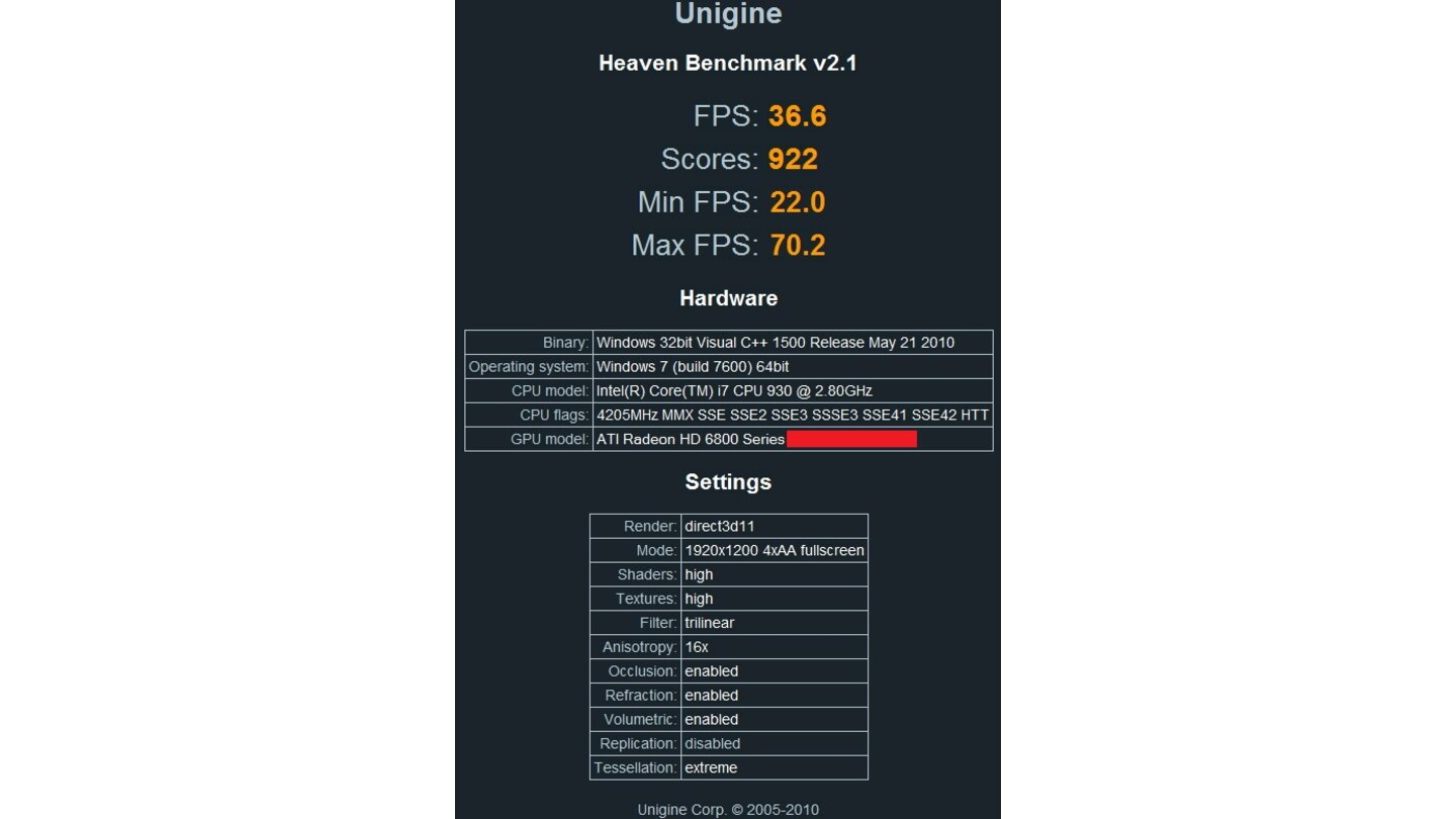 AMD Radeon HD 6870 angebliche Benchmarks