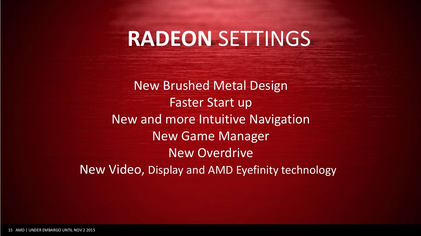 AMD Radeon Software Crimson - 15