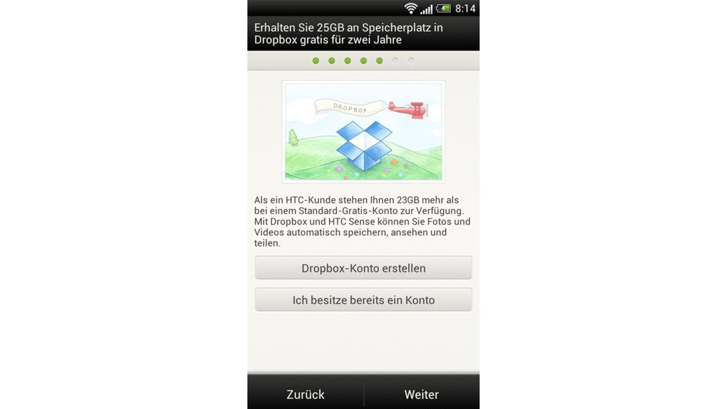 Android 4.0 mit HTC Sense auf dem HTC One S