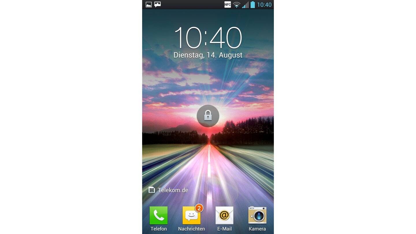 Android auf dem LG Optimus 4X HD