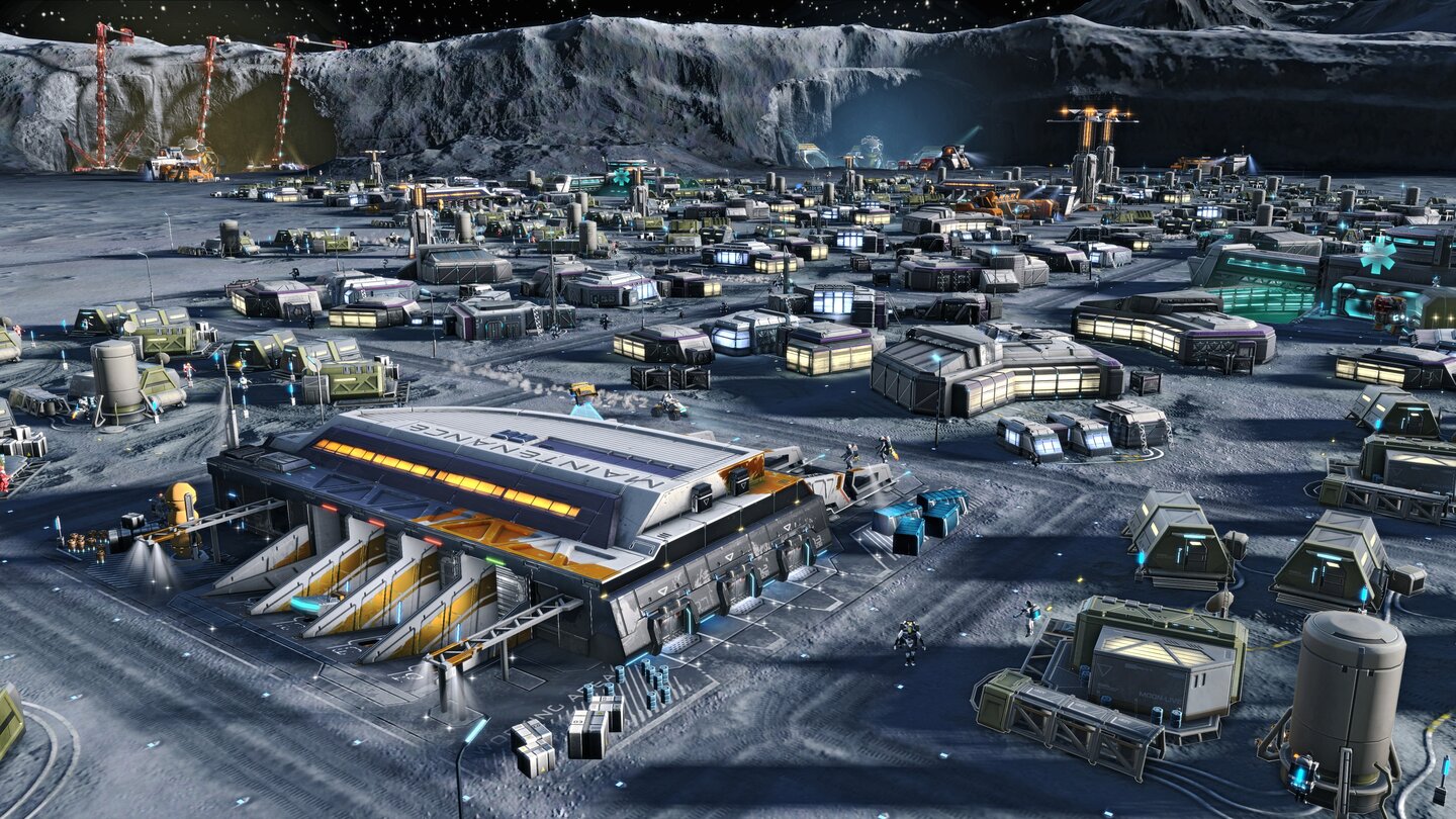 Anno 2205Der Mond wird seine eigenen Produtkionsketten und Zivilisationsstufen haben.