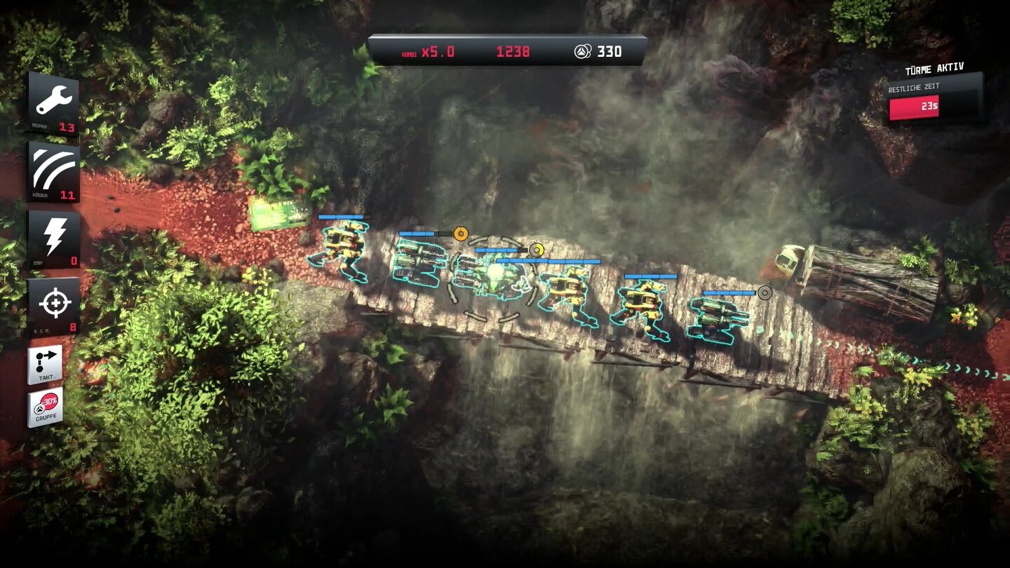 Anomaly 2 - PS4-ScreenshotsDie Grafik kann sich sehen lassen, vor allem Effekte und Vegetation. Dafür kommt es immer wieder zu kleineren Rucklern.