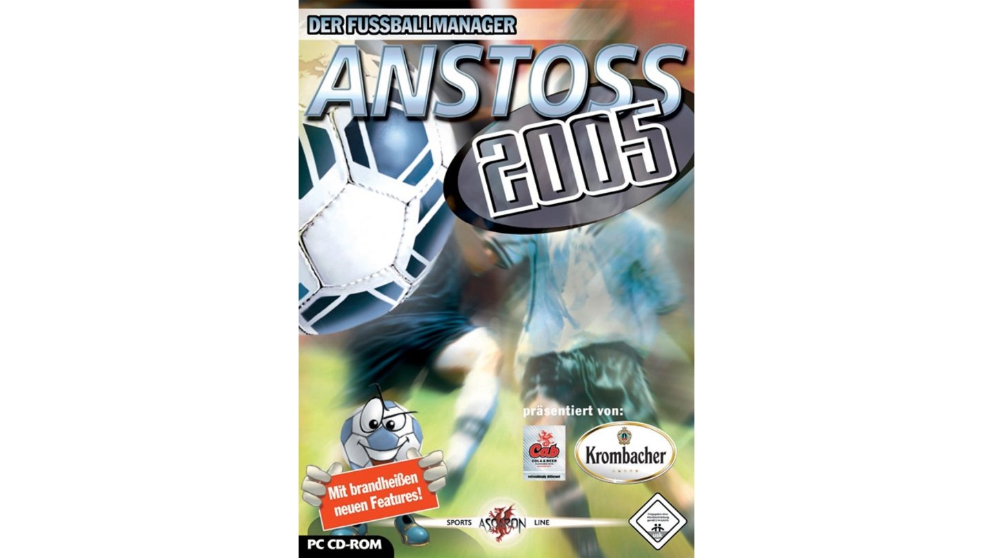Anstoss 2005 (2004, GS: 64%) - Die uninspirierte Neuauflage des vierten Teils vergrault die letzten Fans. Der Ruf der Anstoss-Reihe liegt am Boden.