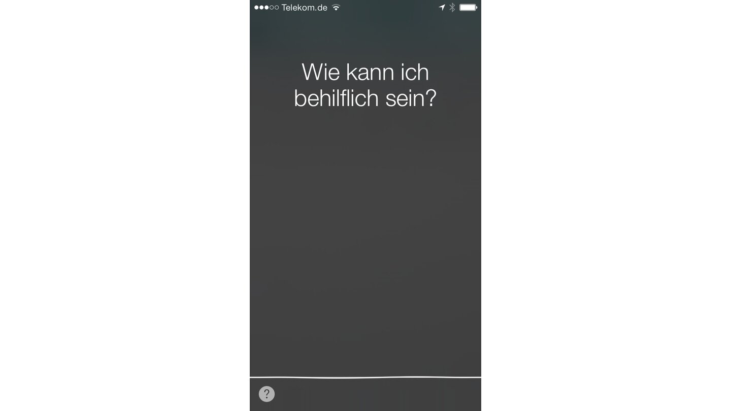 Apple iOS 7 Siri